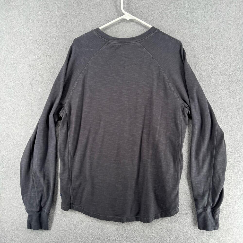 Good Man Brand Shirt Mens XL Black Long Sleeve 100% Cotton Button Neckline - Picture 2 of 14